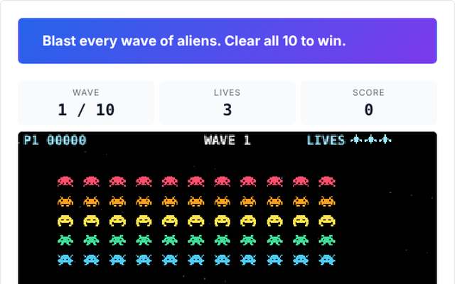 Alien Wave game picture