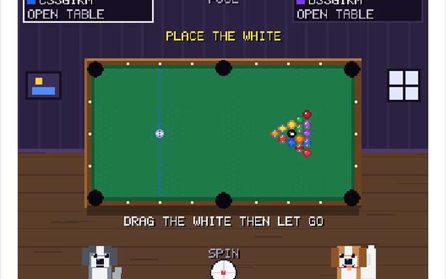 Pool game picture