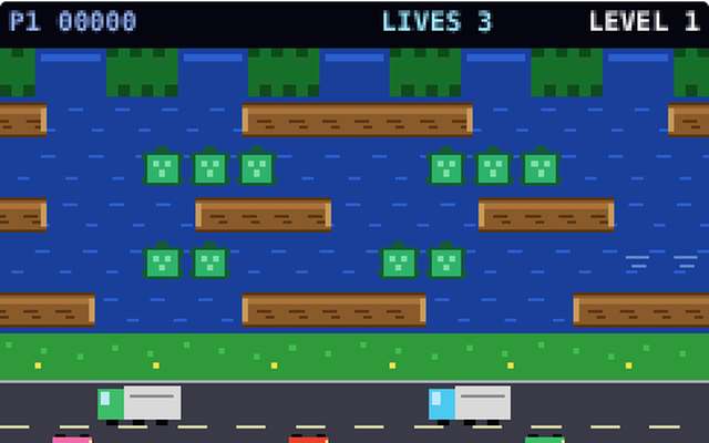 Frog Crossing game picture