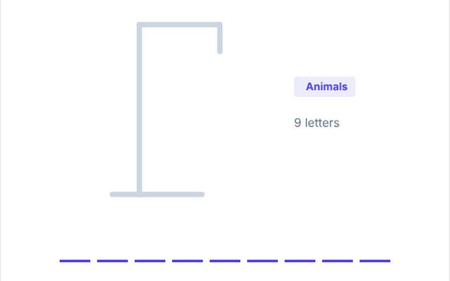 Hangman game picture